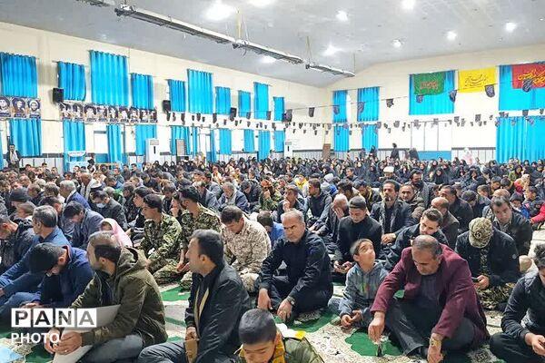 مراسم سوگواری شهادت رهبر معظم انقلاب اسلامی آیت الله امام خامنه‌ای (ره) در دیشموک