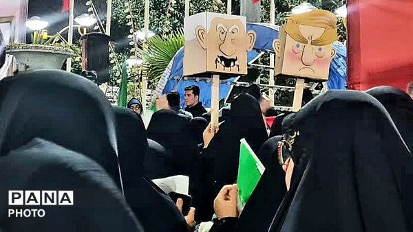 حضور بی‌نظیر مردم مشکین‌دشت در شب‌های ایستادگی و مقاوم