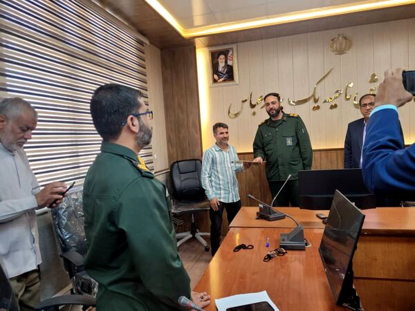 تودیع و معارفه مسئول بسیج دانش‌‌آموزی برادران ناحیه یک بندرعباس