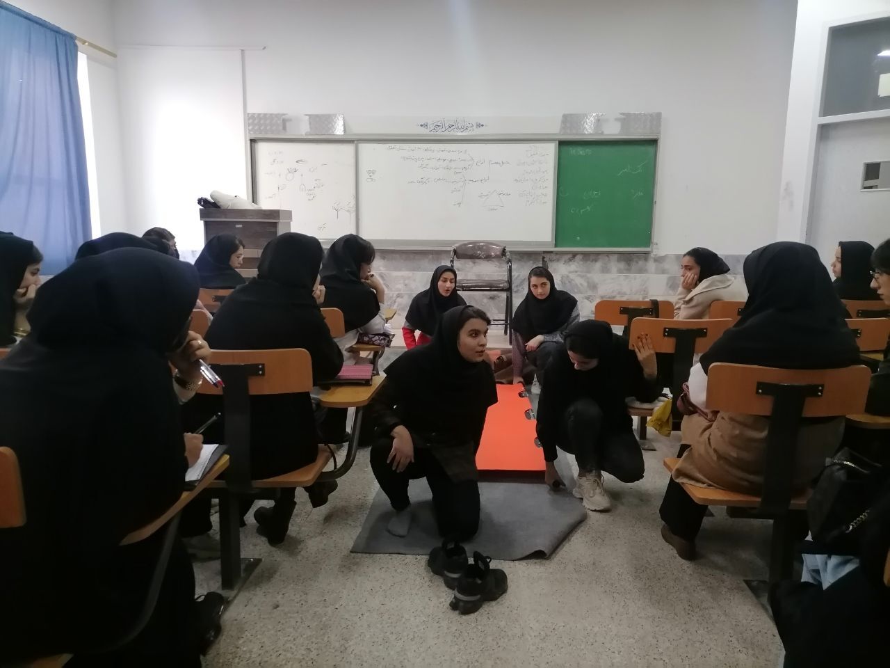 برگزاری دوره‌های مقدماتی هلال احمر در دانشگاه آزاد اسلامی شیروان