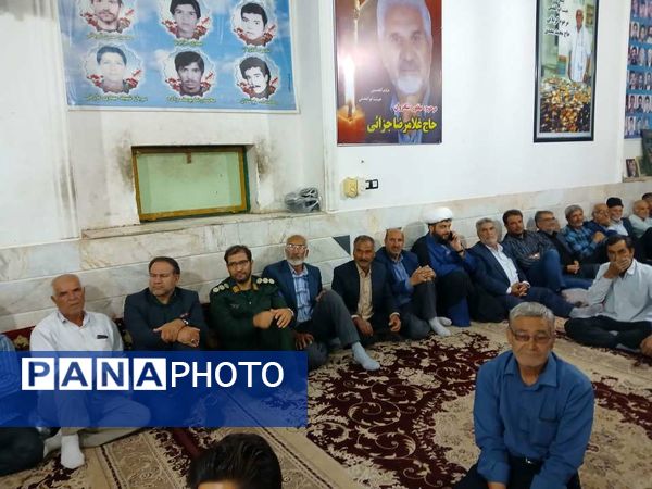 یادواره شهدا شهر کندر شهرستان خلیل‌آباد