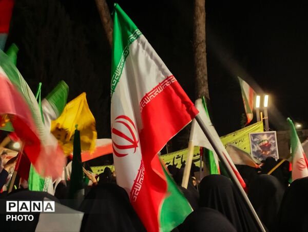 اجتماع مردم خلیل آباد در شب چهل و یکم از شهادت رهبر معظم انقلاب اسلامی