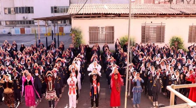 همایش وطن یار در دبستان فاطمیه گرگان