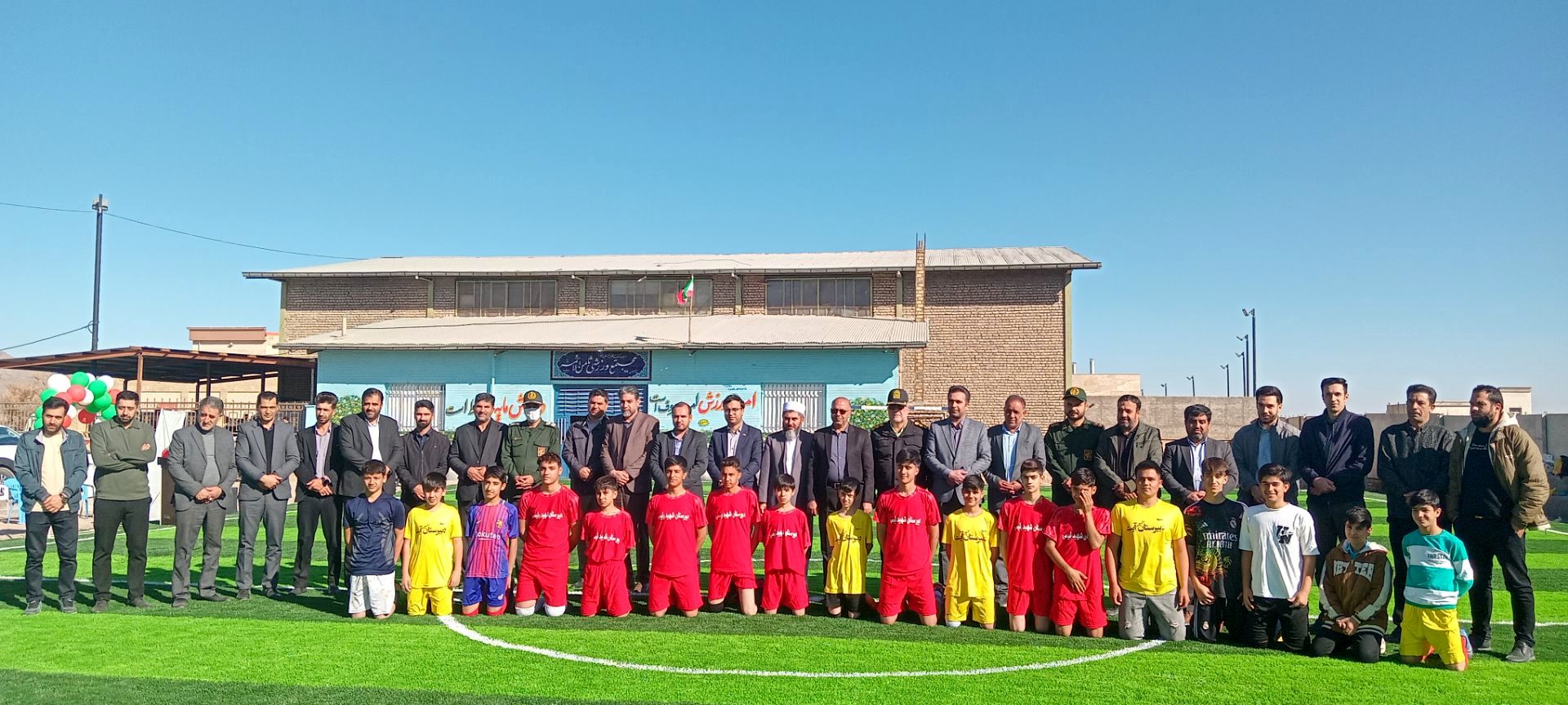  آیین افتتاح طرح شهید سردار سلیمانی در باخرز