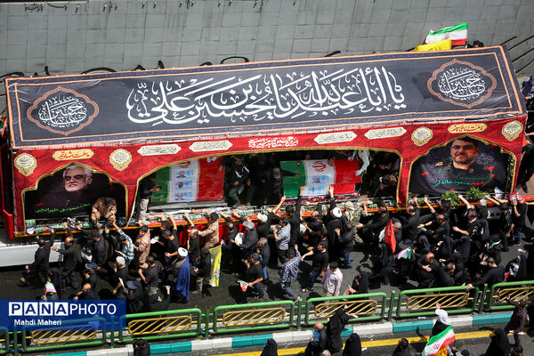 تشییع شهدای اقتدار در تهران - 3