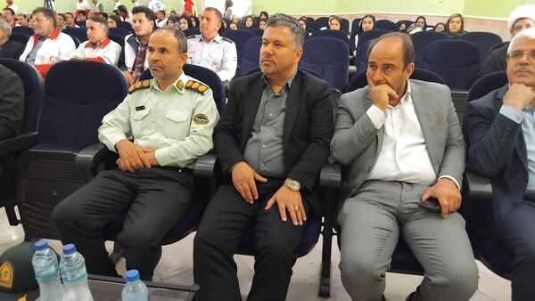 تجلیل از فرشتگان شجاع در اهر