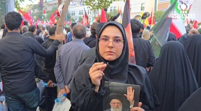 بدرقه آقای شهید ایران در مشهد مقدس 