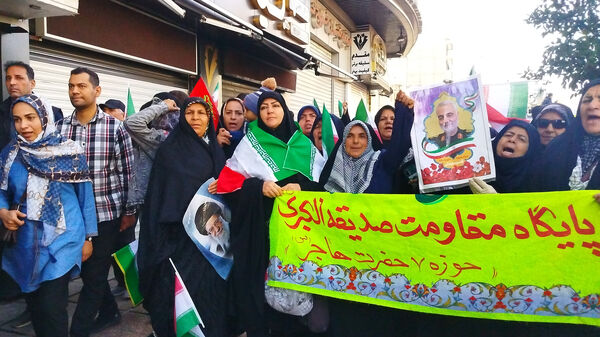  حضور پرشور مردم شیراز در چهل و هفتمین سالگرد پیروزی انقلاب اسلامی ایران 