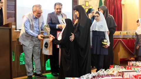 مراسم اختتامیه جشنواره جابر بن حیان در منطقه ۵ 