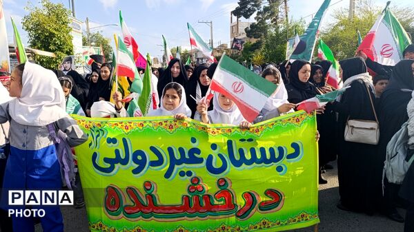 حضور پرشورو حماسی  جان فدایان در شهرستان پلدختر 