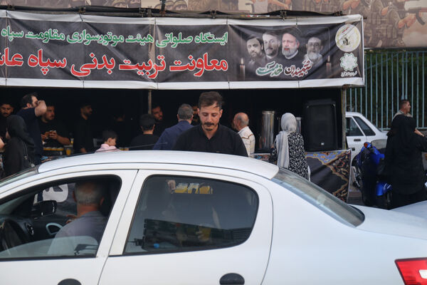 روز اول موکب علمدار کربلای سپاه عاشورای تبریز