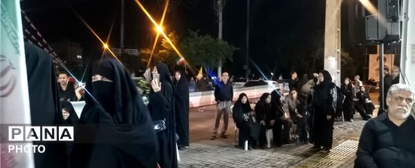 شب چهارم ماه محرم همزمان با اجتماعات شبانه مردم در مشهد