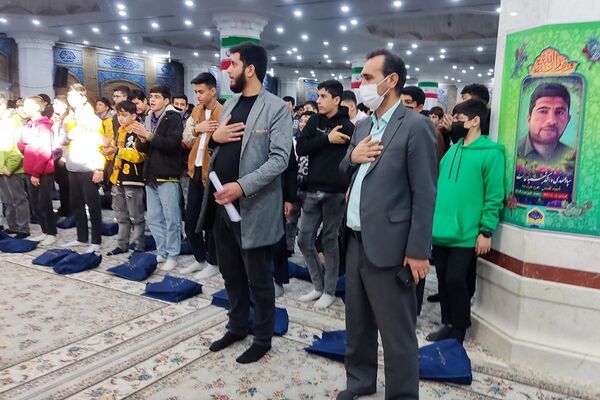 جشن تکلیف دانش‌آموزان پسر منطقه کهریزک 