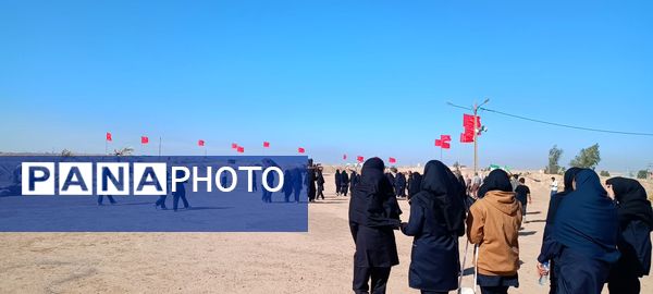 اردوی راهیان نور دانش آموزان شهرستان آبدانان 