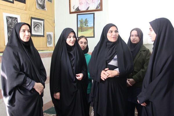 جلوه خلاقیت دانش‌آموزان بنت‌الهدی در هفته «ماها»