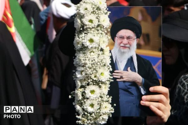 تهران از لنز دوربین خبرنگاران پانا شهرستان قدس در سوگ رهبر شهید انقلاب