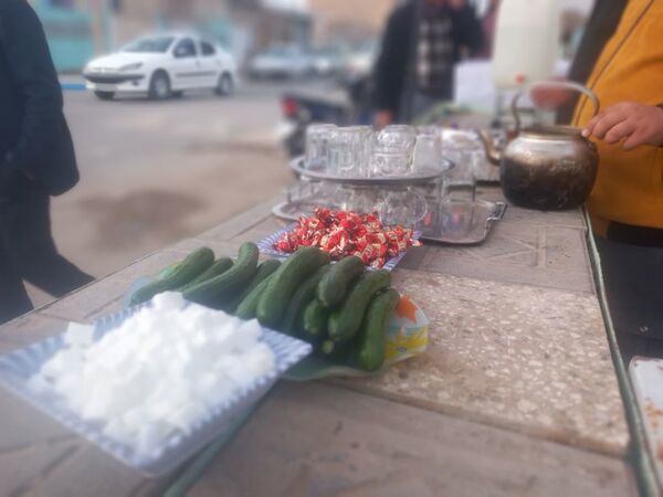 موکب مردمی شاهزاده علی اصغری فدافن میزبان عشاق مهدی موعود(عج)
