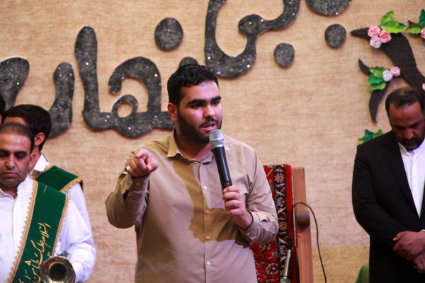 حضور خادمان رضوی در اعتکاف دانش‌آموزی فهرج