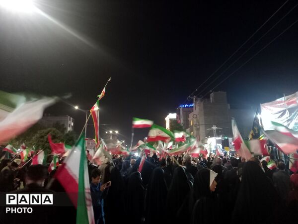 حسینیه امام خامنه ای میزبان سنگربانان نیشابوری 