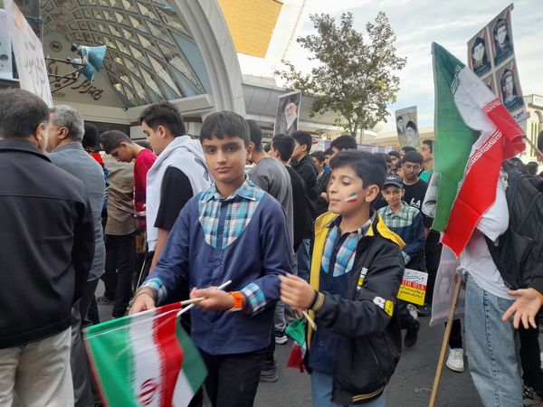 مراسم راهپیمایی ۱۳ آبان‌ ماه سال ۱۴۰۳ در شهرستان قائمشهر