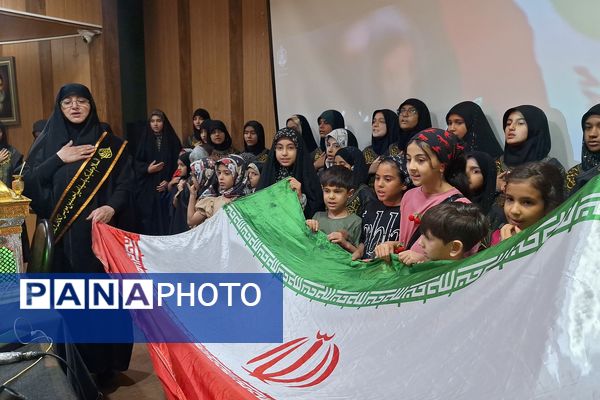 مراسم عزاداری دختران امام رضا (ع) ناحیه ۳ شیراز