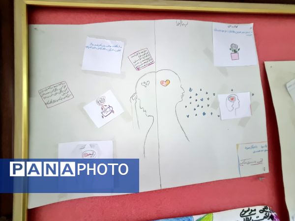 مراسم هفته‌ بهداشت‌روان و معرفی همیاران مشاور در دبیرستان فاطمیه شهرستان ملارد
