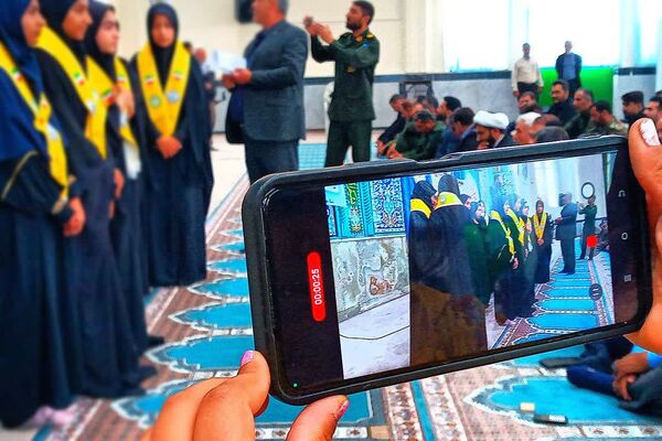 مراسم اولین سالگرد شهدای خدمت در شهرستان باشت