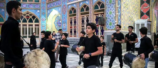 اقامه هیئت عزاداران حضرت رقیه (س) در کاشان
