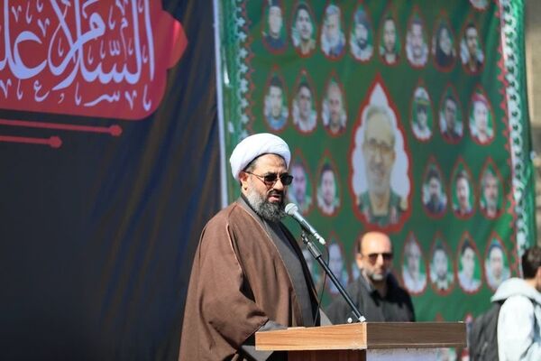 مراسم چهلمین روز شهادت قائد شهید حضرت آیت‌الله امام خامنه‌ای در همدان