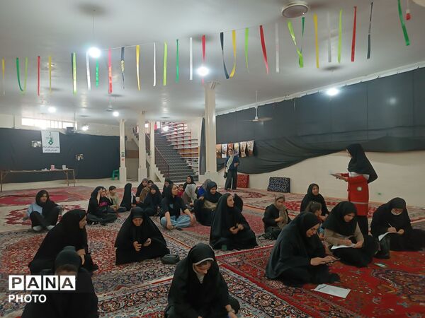 آزمون هلال‌ احمر در مسجد امیرالمؤمنین (ع)