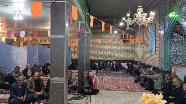 جشن ولادت امام عصر (عج)  در مسجد امام حسین شهر سفیددشت 