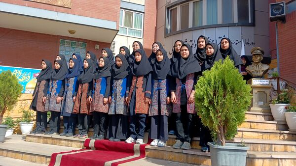 دهه کرامت و اختتامیه کارگروه کوثر در دبیرستان شهید فلاحی ناحیه یک کرج