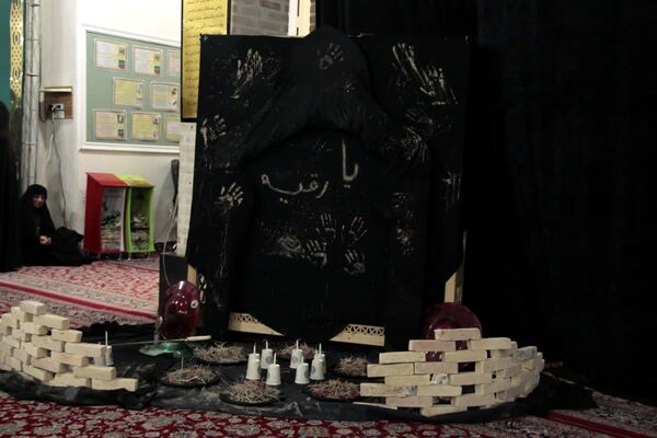 سفره حضرت رقیه (س) در آستان مقدس امامزاده غیاث الدین سید محمد (ع)