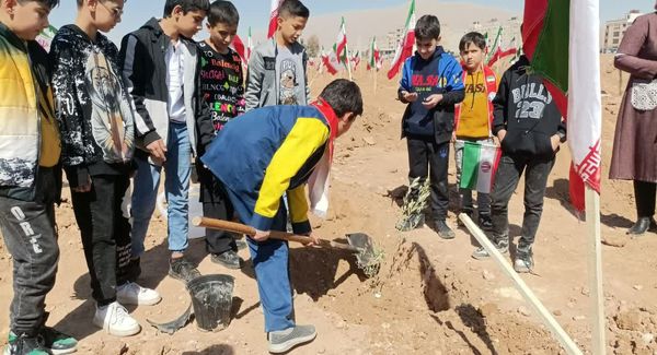 آئین بزرگداشت روز ملی درختکاری در شیراز 