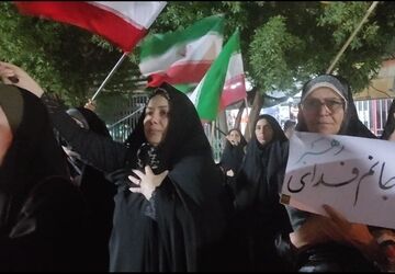 حضور پرشور مردم غیور حاجی‌آباد