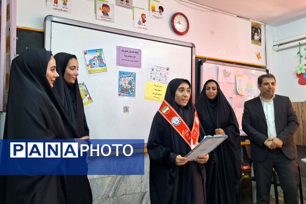  افتتاحیه‌ پایگاه تابستانی و برگزاری طرح حامی در مدرسه هدی ۱