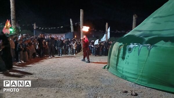 شام غریبان و خیمه‌سوزان در سرتشنیز