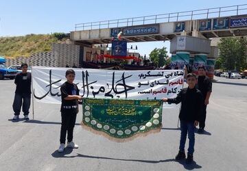 برگزاری سوگواره «احلی من العسل» با حضور دانش‌آموزان شازند