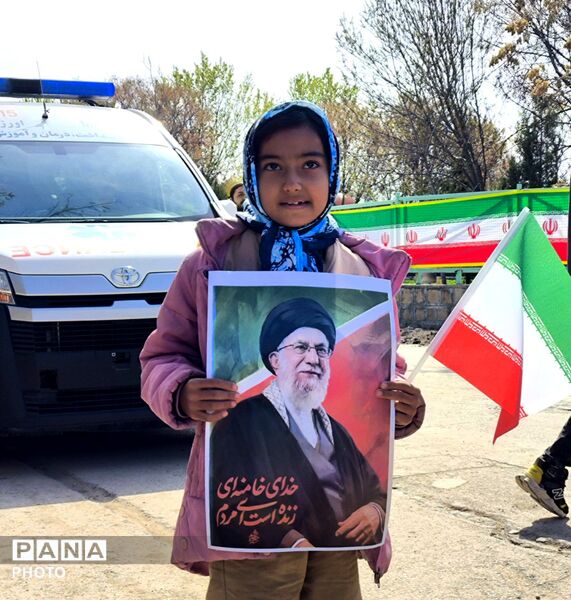 راهپیمایی قدس شهرستان مانه 