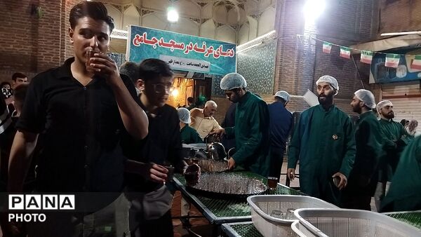  چایخانه فاطمه الزهرا در قاب پانا