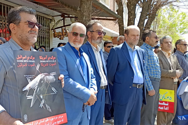 حضور پرشور مردم شهرستان آباده در راهپیمایی روز قدس