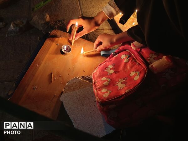 گرامیداشت شهدای دانش آموز در گلباف