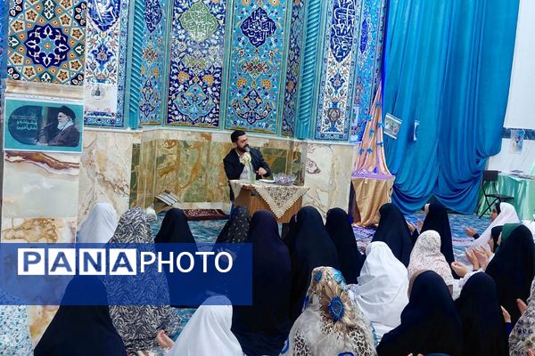 آیین معنوی اعتکاف در مسجد جامع بومهن