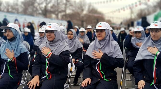 فریاد اقتدار استان البرز در راهپیمایی ۲۲ بهمن
