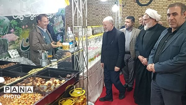 جلوه‌هایی از مراسم افتتاح نمایشگاه بهاره شهر جعفریه