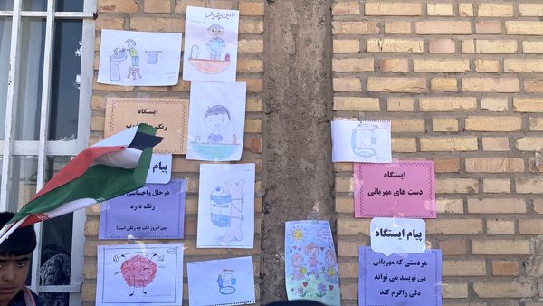 کلنگ‌زنی نمازخانه در مدرسه برکت علیاشهر 