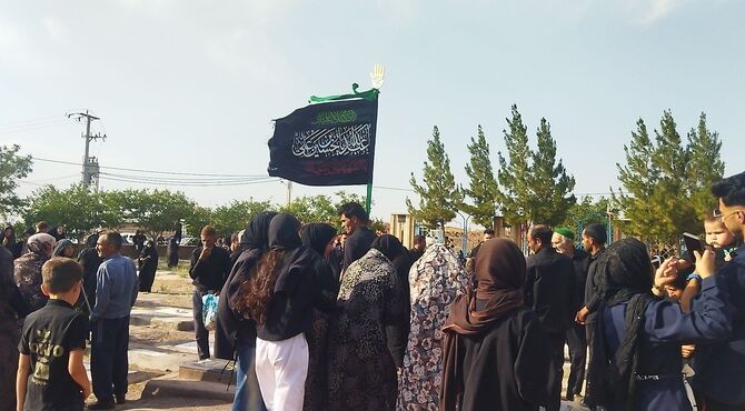 ویژه برنامه عصر عاشورای روستای حسن آباد بلهر در قاب پانا