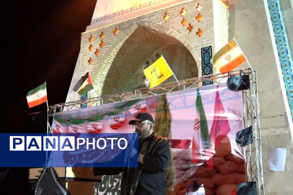 برگزاری یادواره شهدای گمنام در شیراز