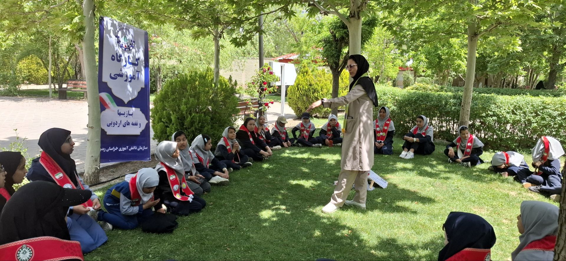 اردو مهارت‌های تشکیلاتی پیشتازان مشهد مقدس در ناحیه ۷