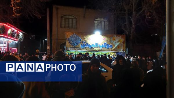 شور و شوق مهدوی در خیابان‌های مراغه